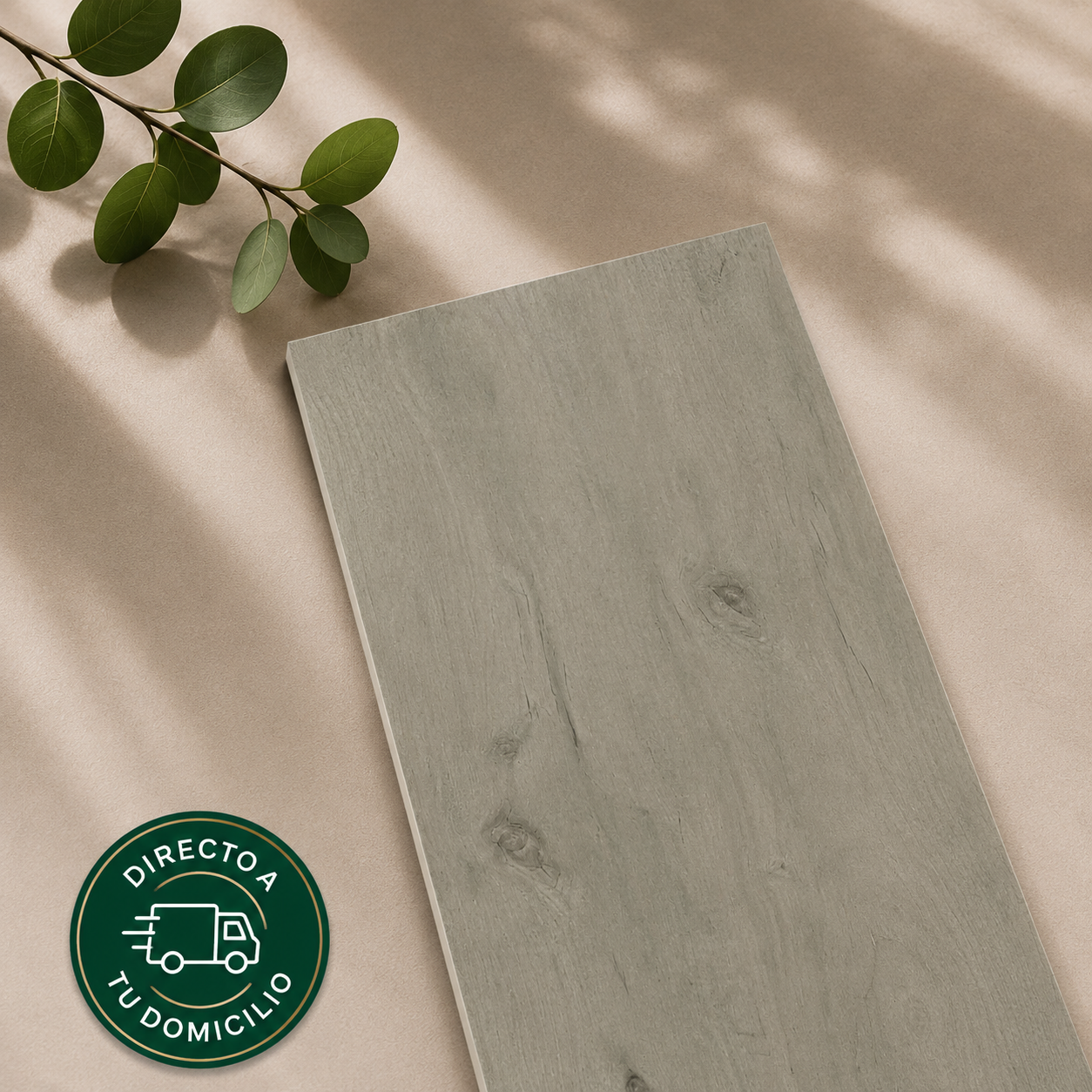 Muestra de Porcelanato Madera Ceniza 20x120