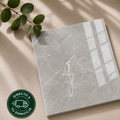Muestra de Porcelanato Mármol Gris Brillante 60x60