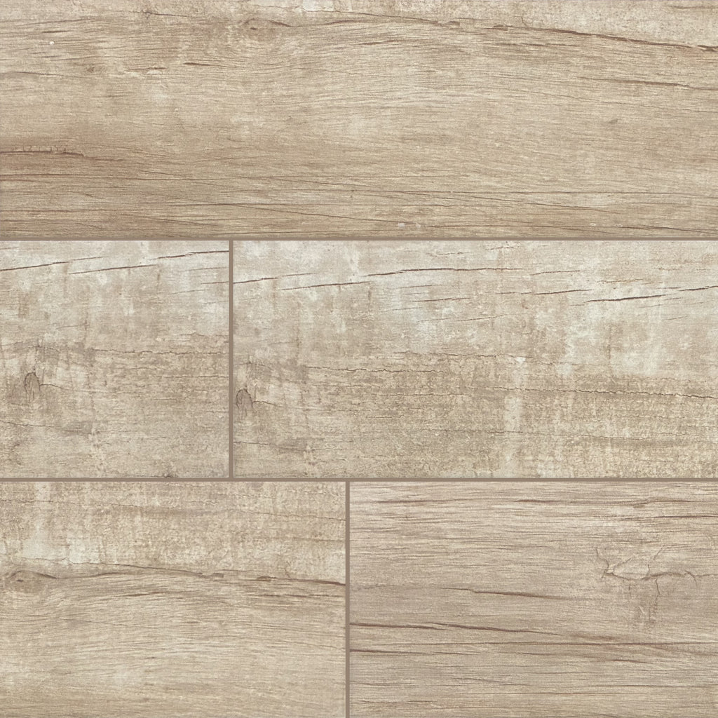 $ 8.490 por m²<br>Cerámica Madera Tabla Beige 15,4x60<br>Caja de 1.56 m²