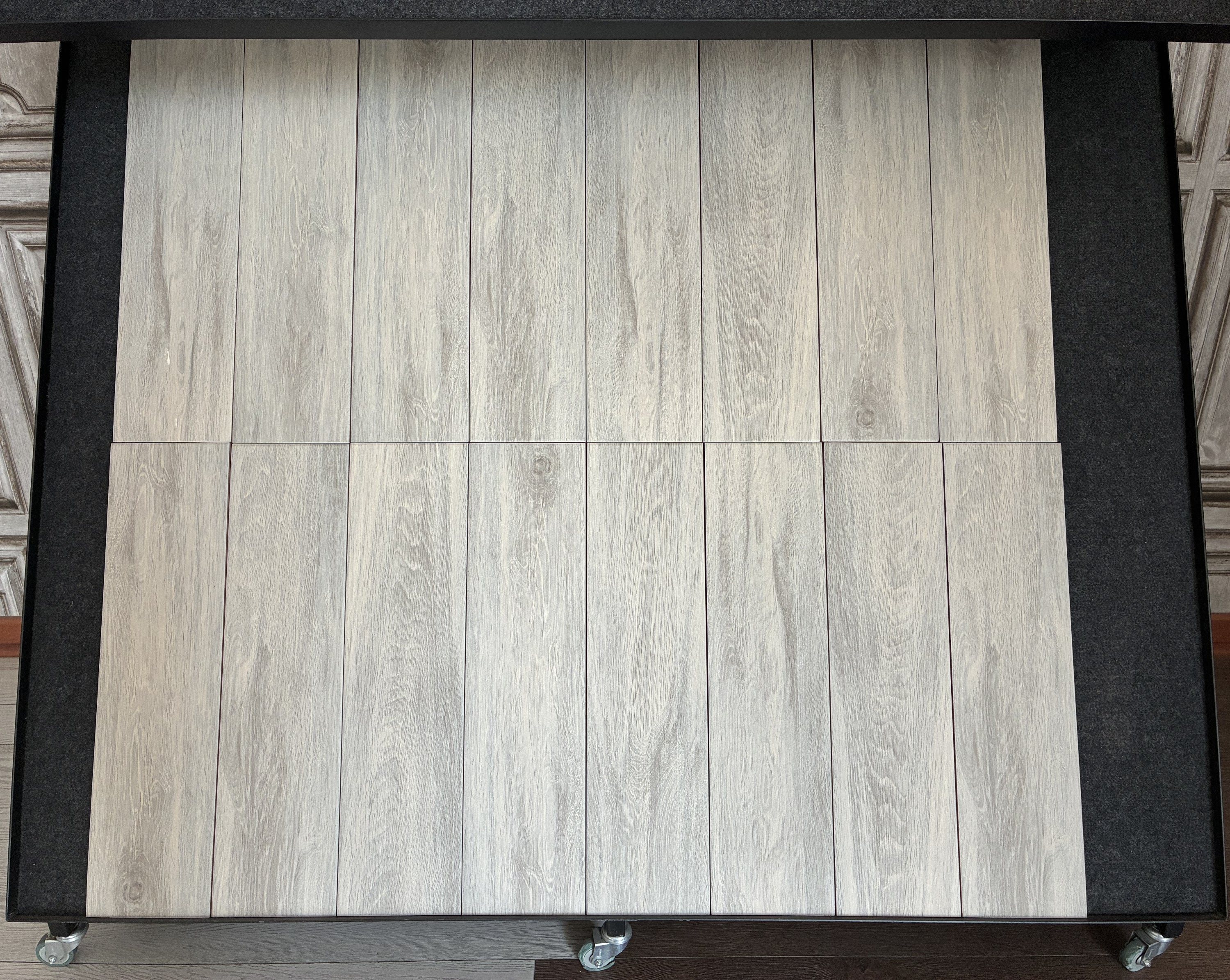 $ 8.490 por m²<br>Cerámica Madera Bosque Glacial 15,4x60<br>Caja de 1.56 m²