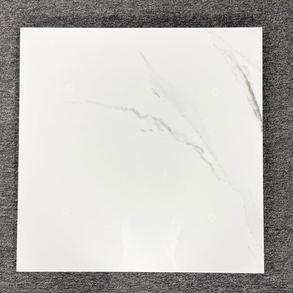 $11.900 por m²<br>Porcelanato Mármol Carrara Brillante 60x60<br>Caja de 1.44 m²