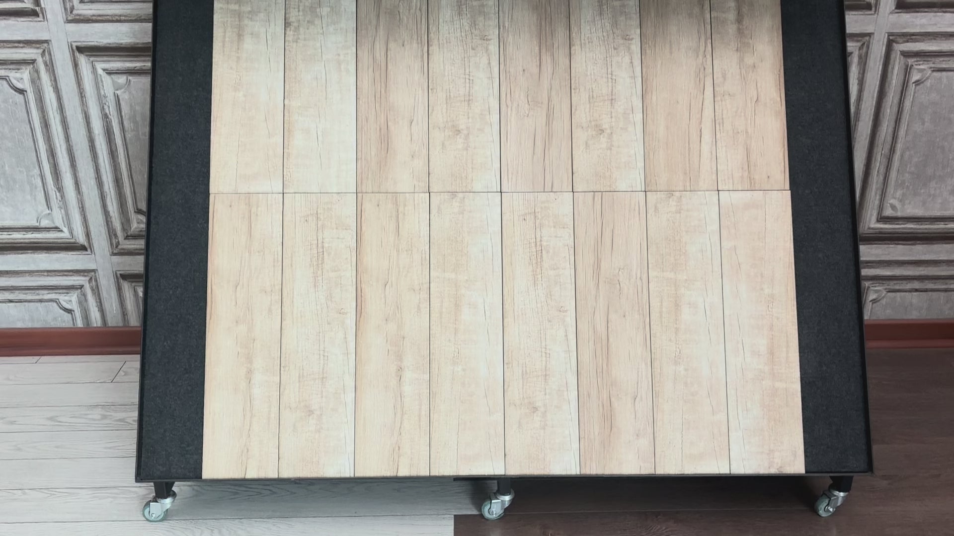 $ 8.490 por m²<br>Cerámica Madera Tabla Beige 15,4x60<br>Caja de 1.56 m²
